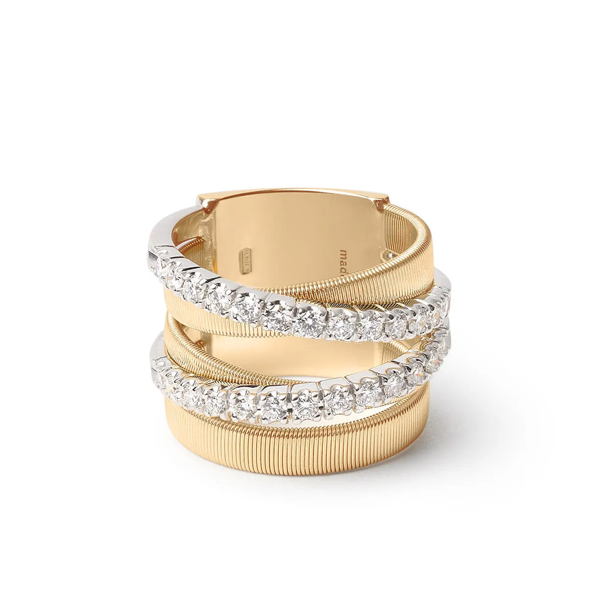 Marco Bicego Masai Double Band Diamond Ring