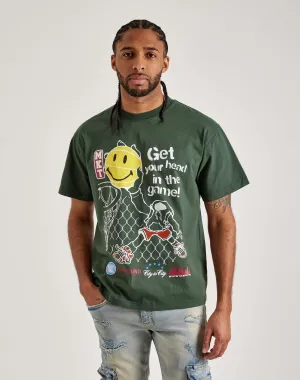 Market Smiley Head In The Game Tee