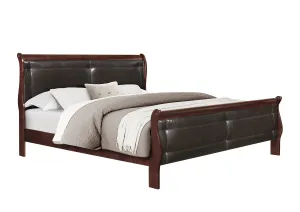 Marley Merlot Queen Bed
