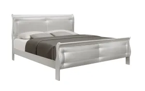 Marley Silver Full Bed Silver