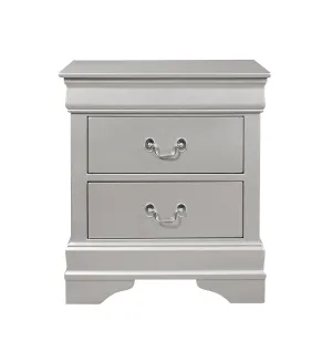 Marley Silver Nightstand
