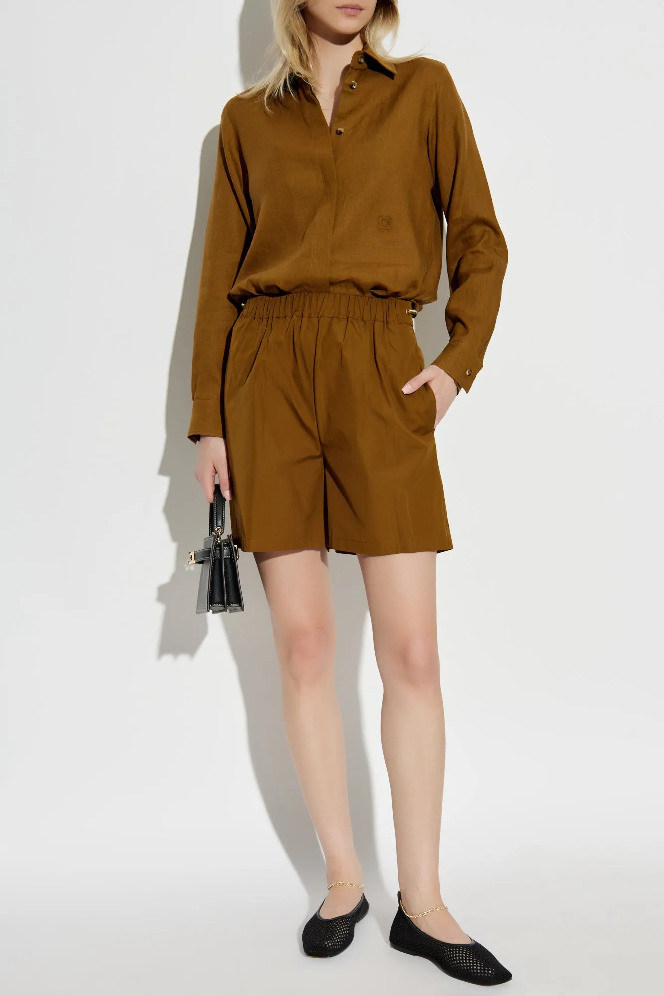 Max Mara Shorts With Pockets