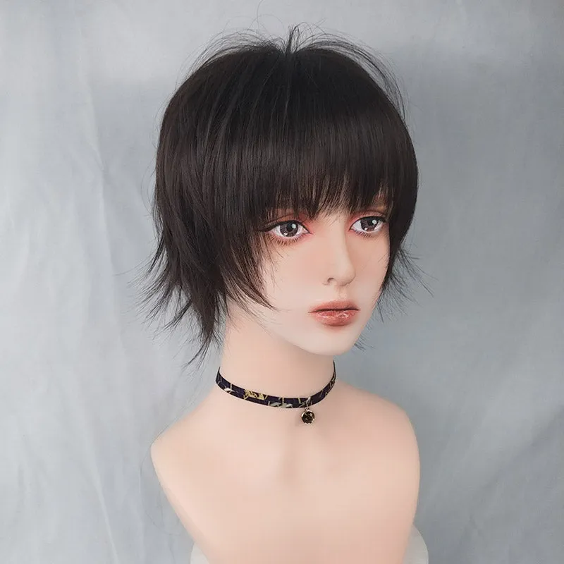Men And Women With The Same Handsome Fashion Short Wig UB3509