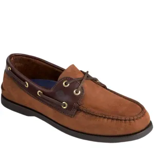 Men's Authentic Original Boat Shoe In Brown Buck