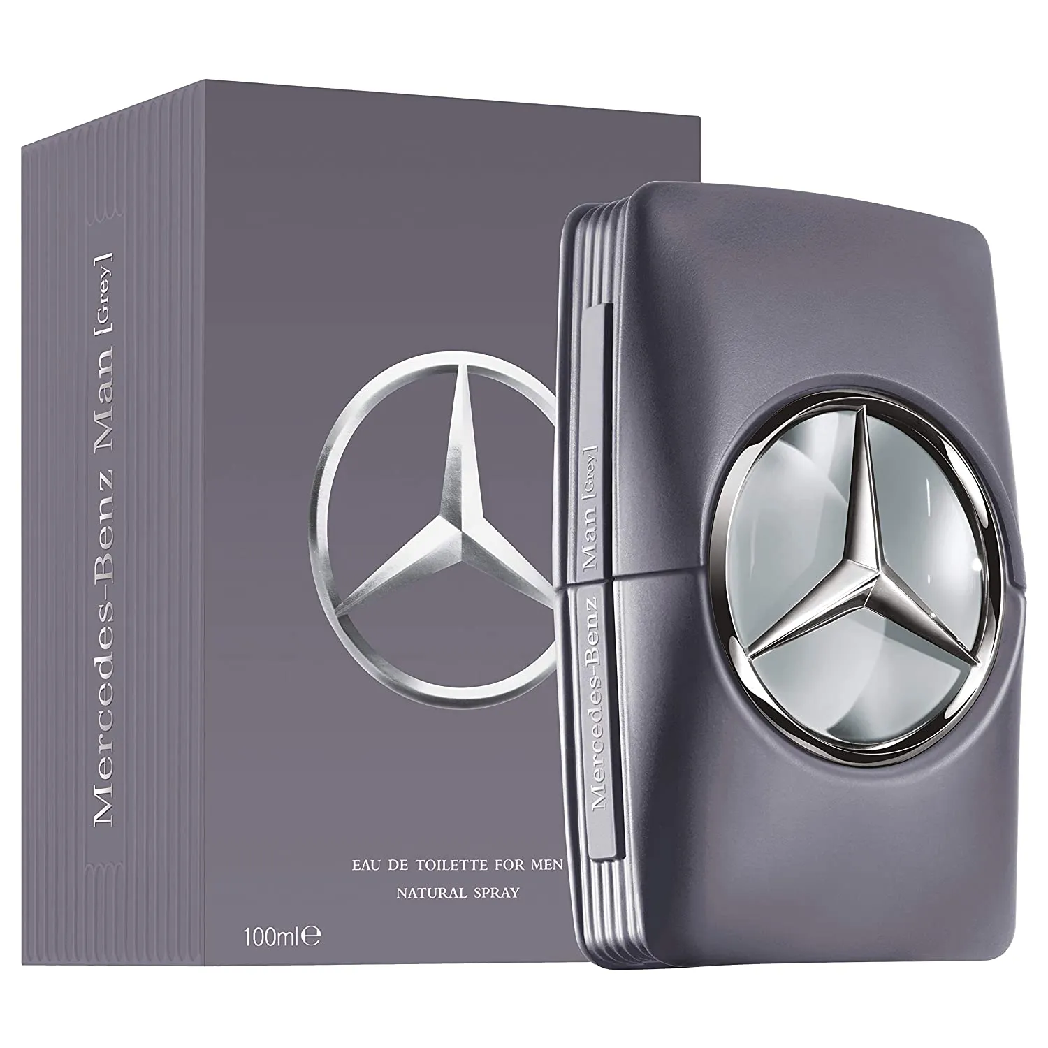 Mercedes Benz Grey 3.4 oz Eau de Toilette Spray for Men