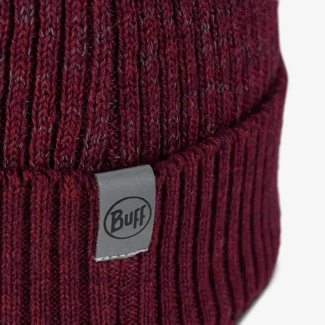Merino Active Beanie - Solid Garnet