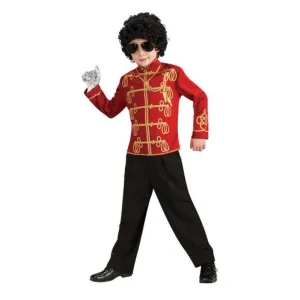Michael Jackson Red Military Jacket Size S