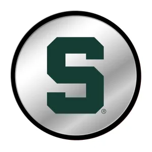 Michigan State Spartans: Modern Disc Mirrored Wall Sign