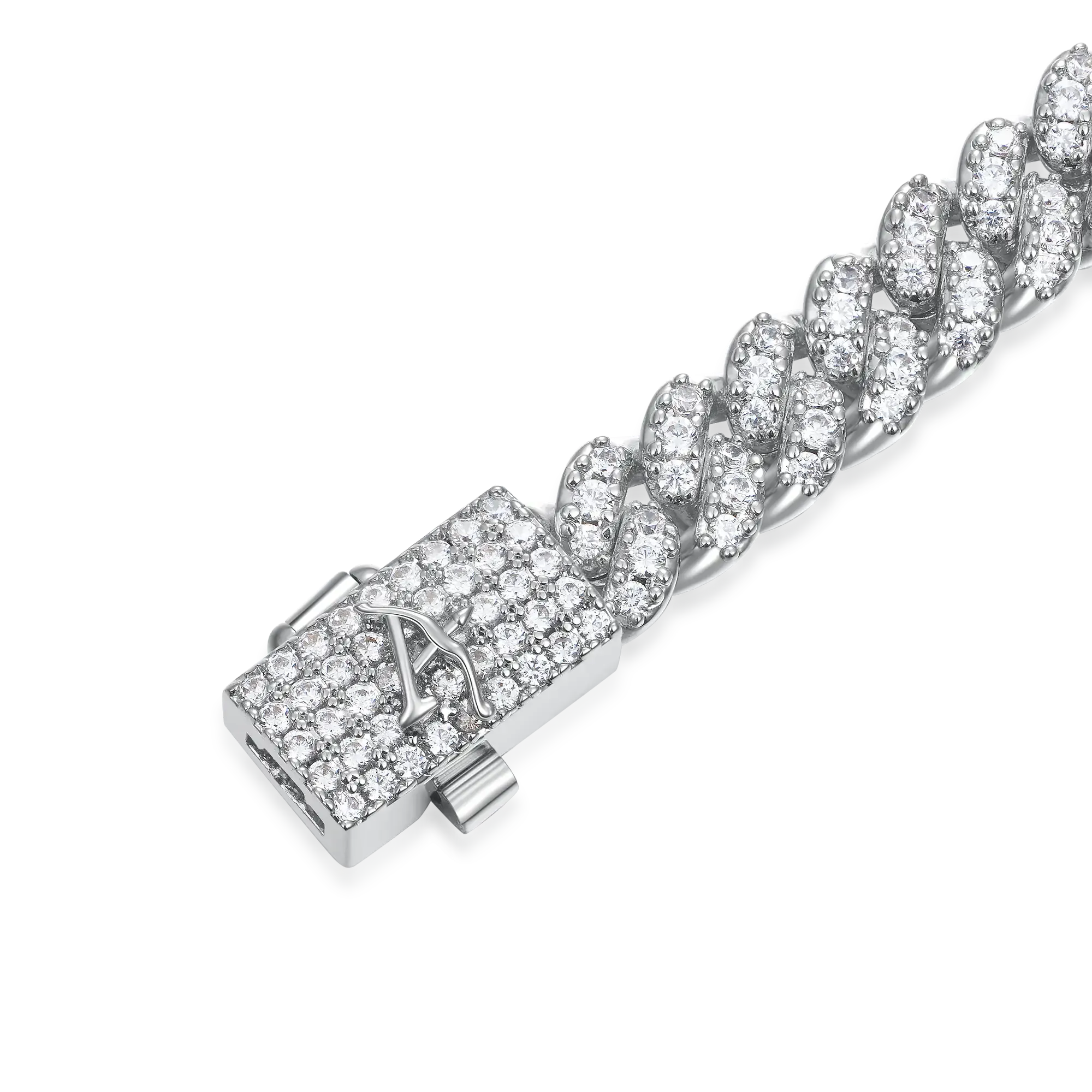 Micro Round Cut Cuban Link Bracelet - 6mm