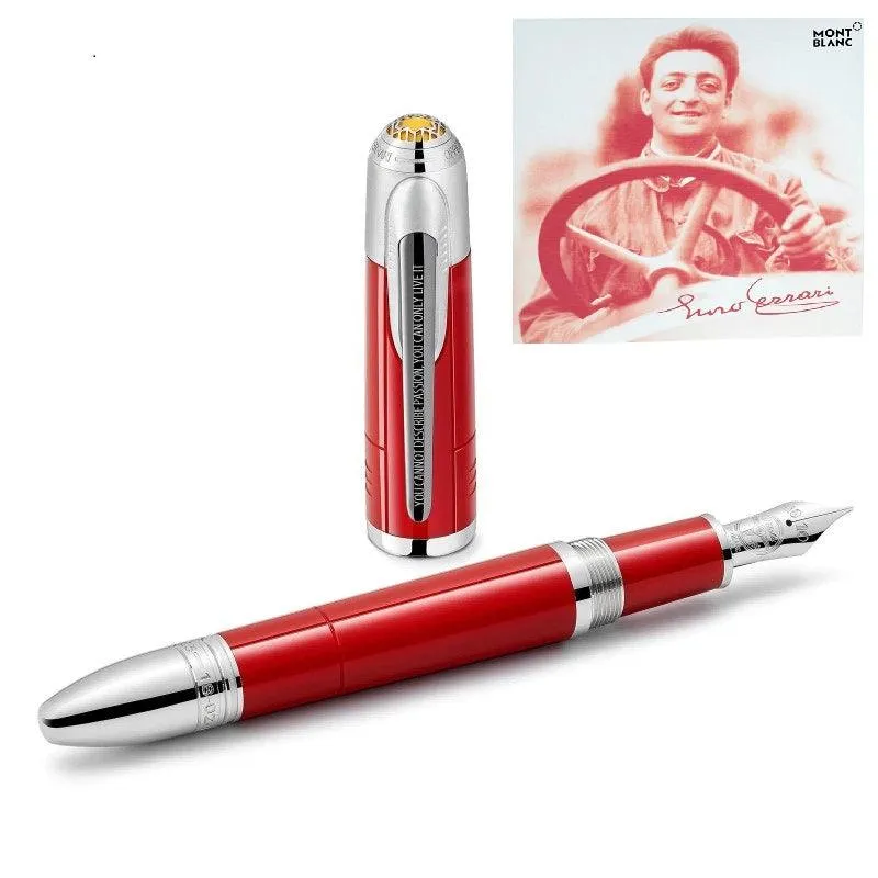 Montblanc fountain Great Charat Characters Enzo Ferrari Special Edition Punta F 127173