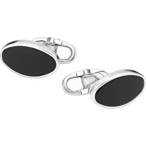 Montblanc Gemelli Essential Sartorial Silver 925 Onyx 116642