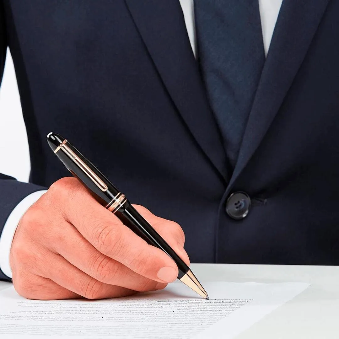 Montblanc Rose Gold-Coated LeGrand 161 Ballpoint Pen