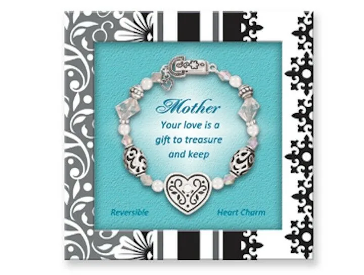 Mother Inspired Expressions Fashion Bracelet w/ Gift Box