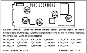 MOTOROLA-5C24PW-PART-B