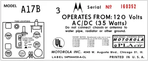 MOTOROLA-A17B