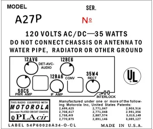 MOTOROLA-A27P