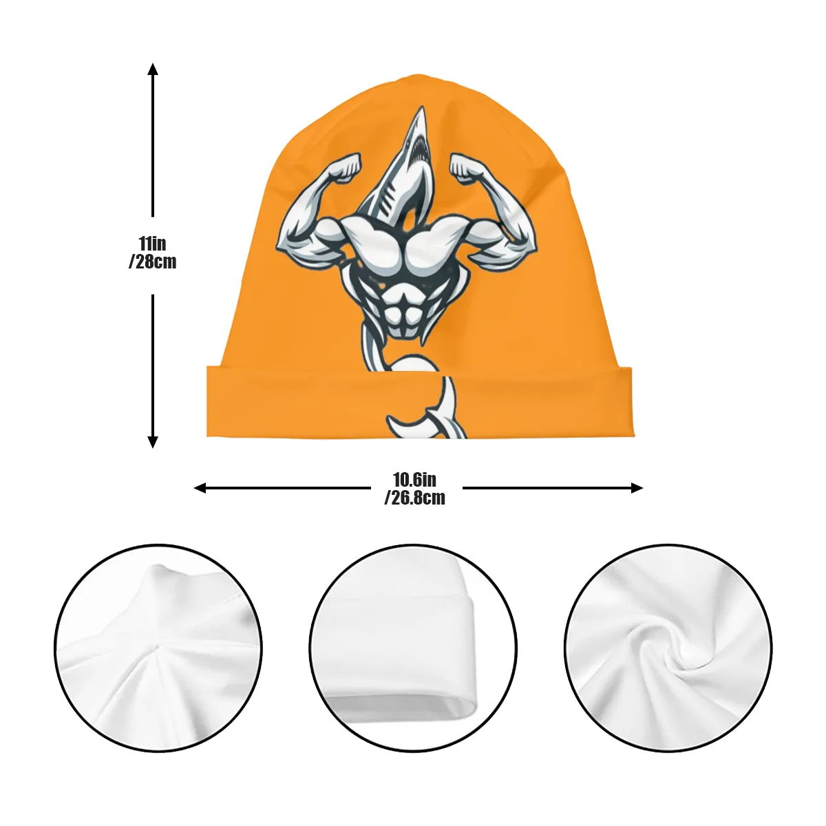 Muscle Body Skull Cap