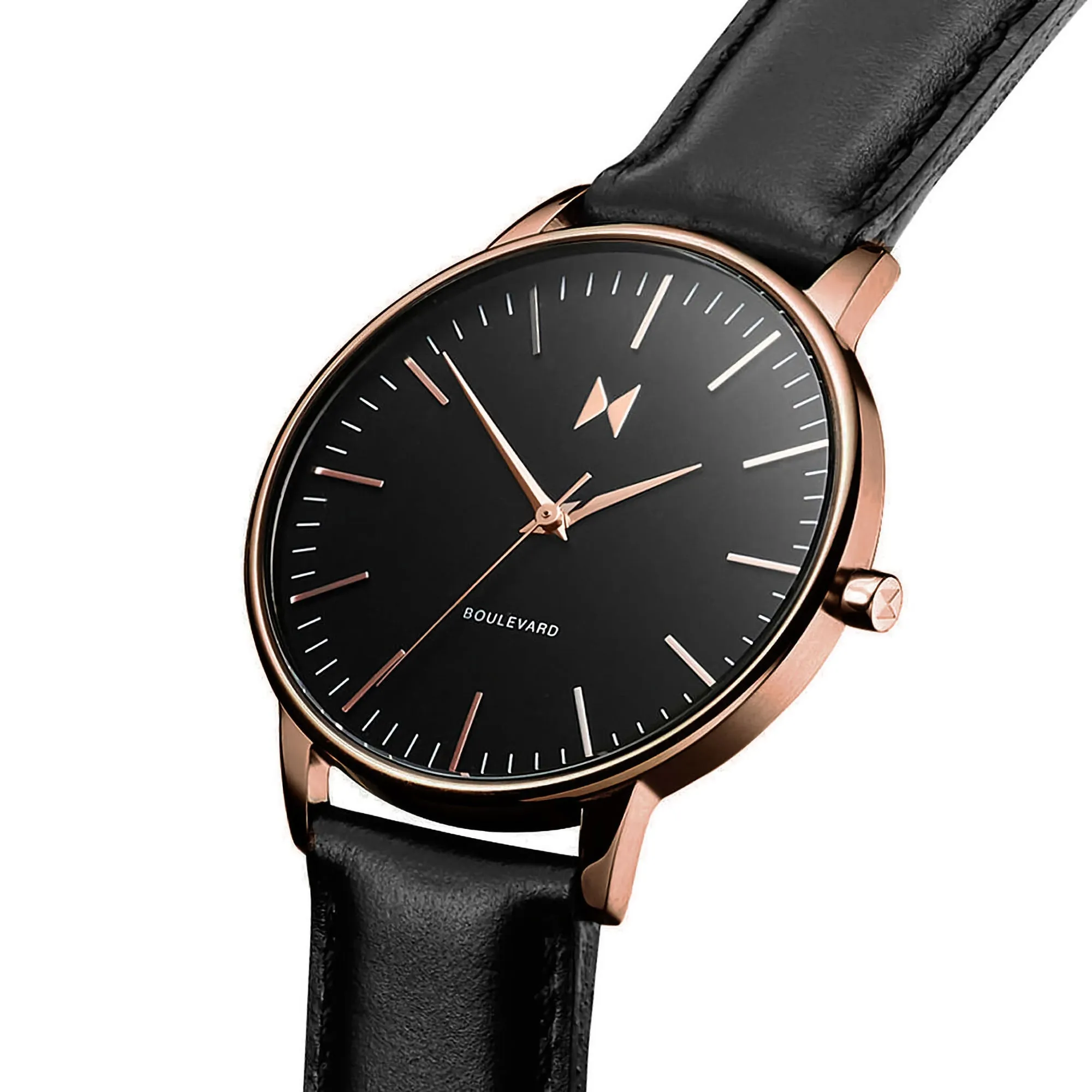 MVMT Boulevard Santa Monica Black Ladies watch