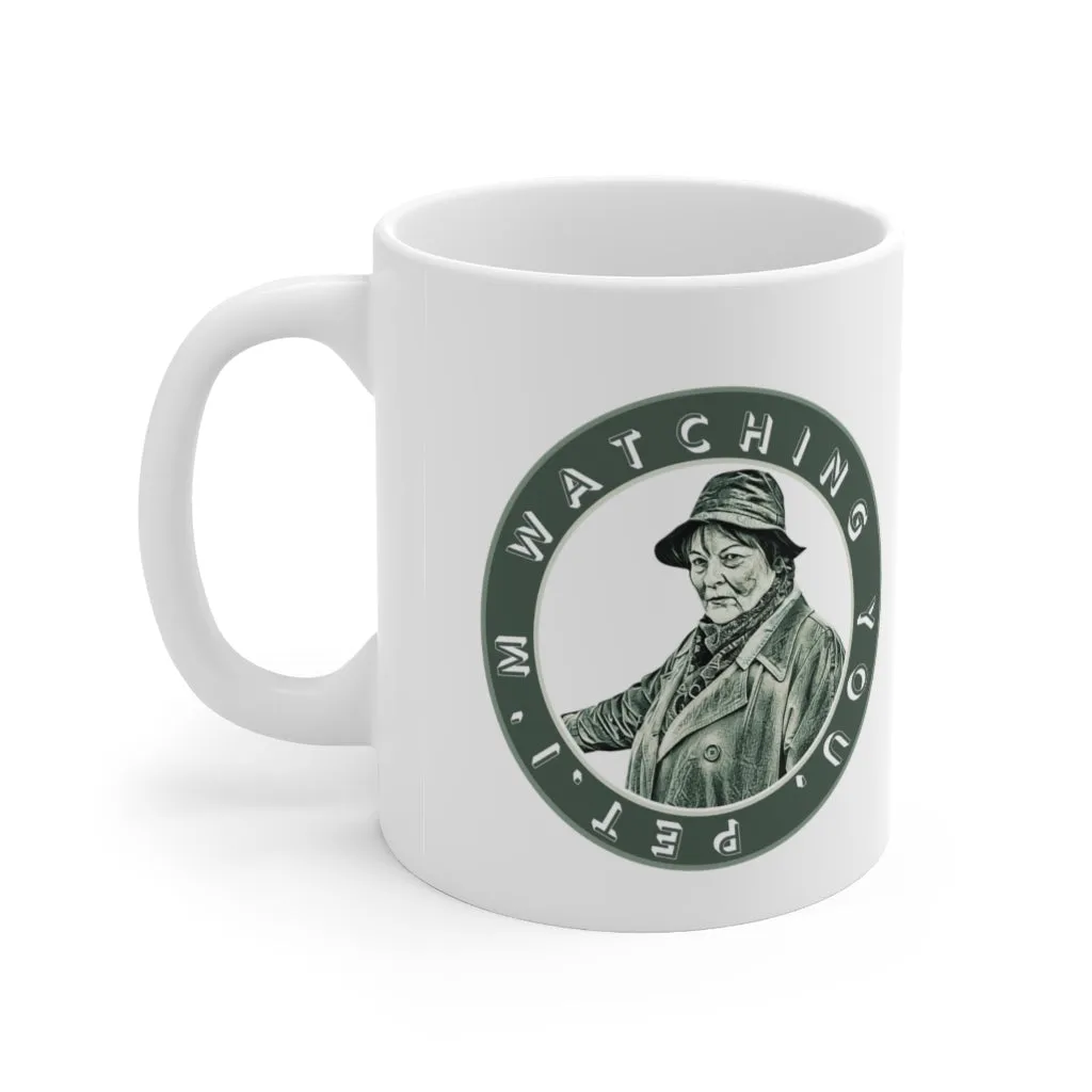 My Lucky Badge Mug (inspired by Vera Stanhope)