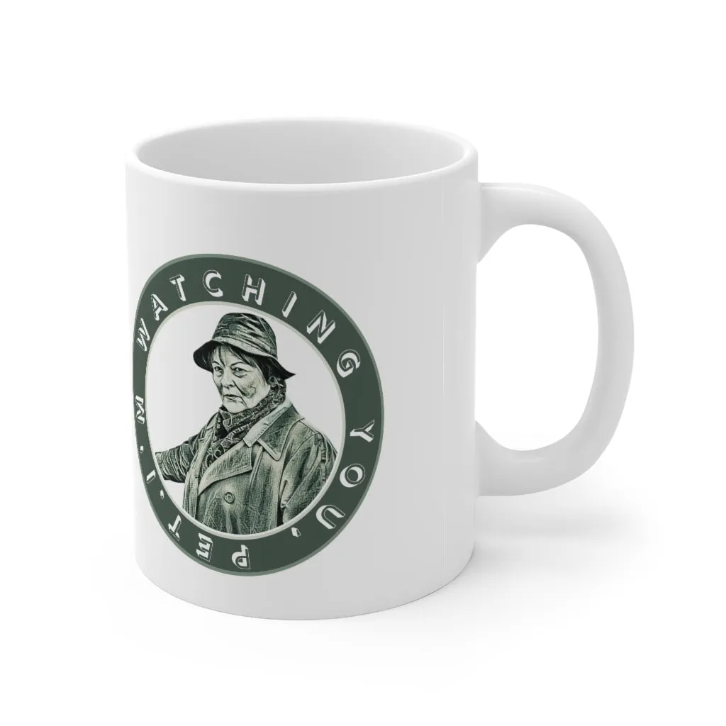 My Lucky Badge Mug (inspired by Vera Stanhope)
