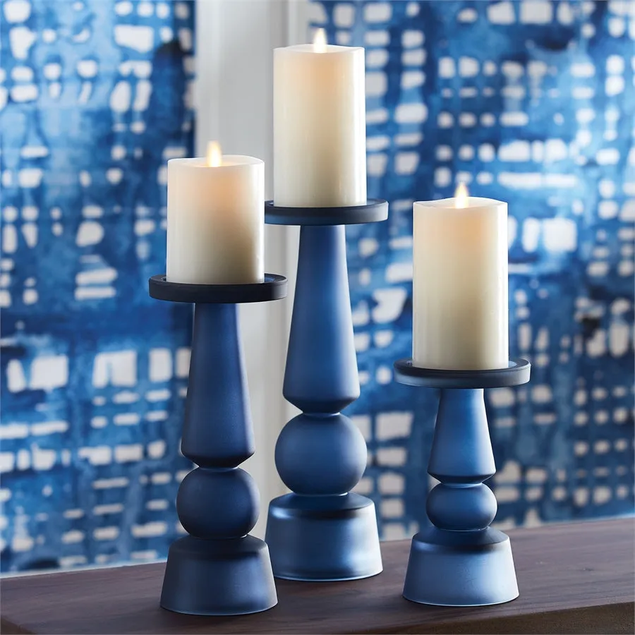 Napa Home Garden, BB ANTERO GLASS CANDLE STAND LARGE,se402