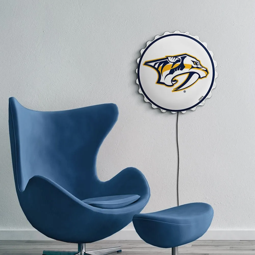Nashville Predators: Bottle Cap Wall Light