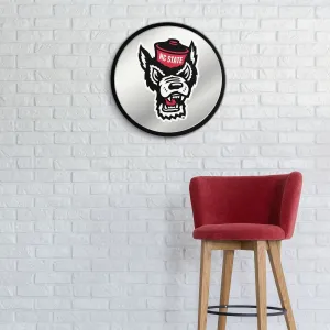NC State Wolfpack: Mascot  - Modern Disc Mirrored Wall Sign