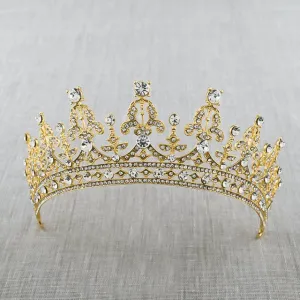 New Fashion Baroque Style Luxury Crystal AB Bridal Crown