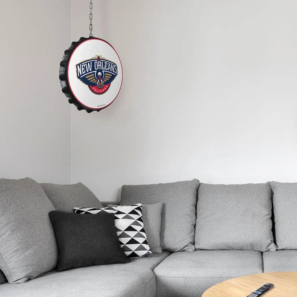 New Orleans Pelicans: Bottle Cap Dangler