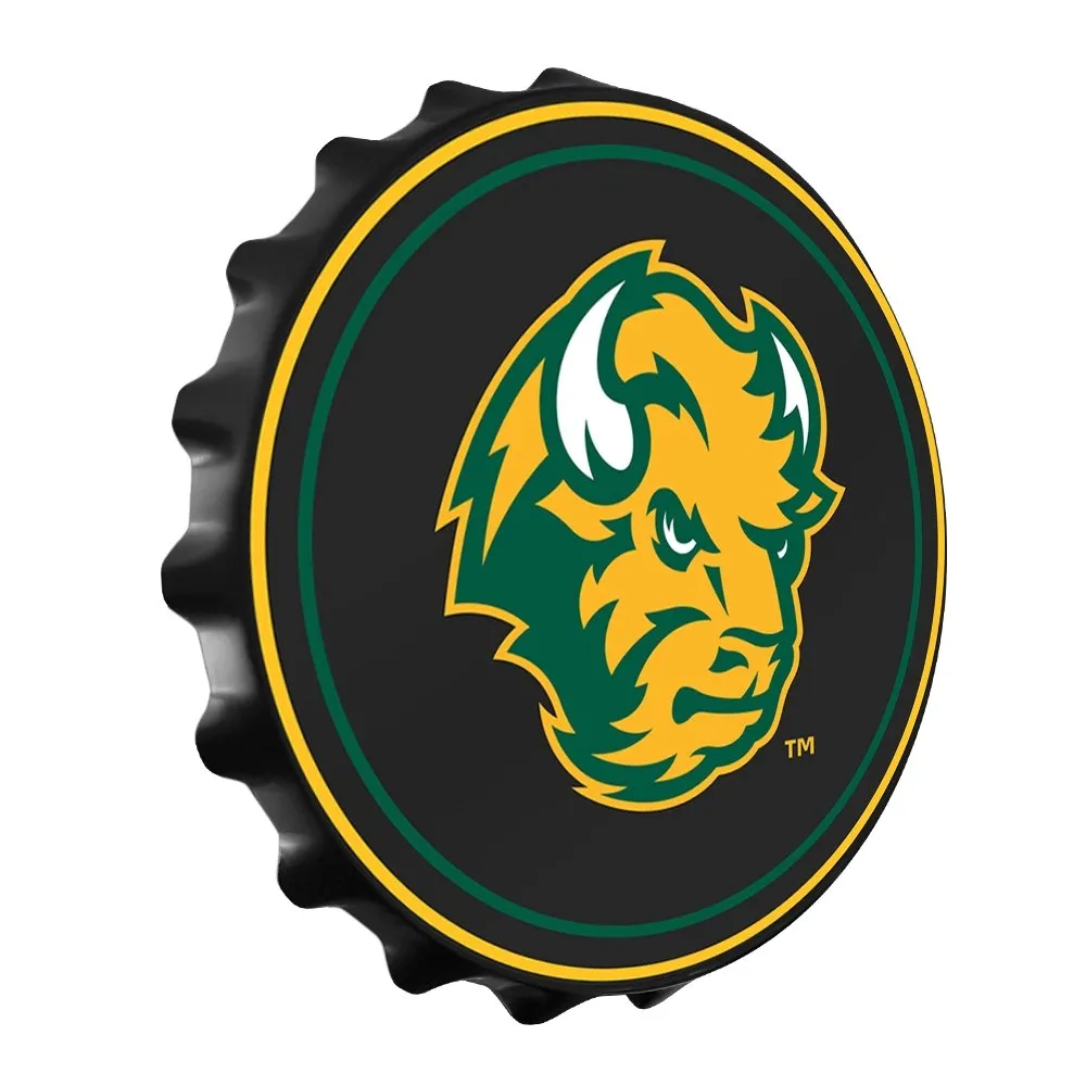 North Dakota State Bison: Thundar - Bottle Cap Wall Sign