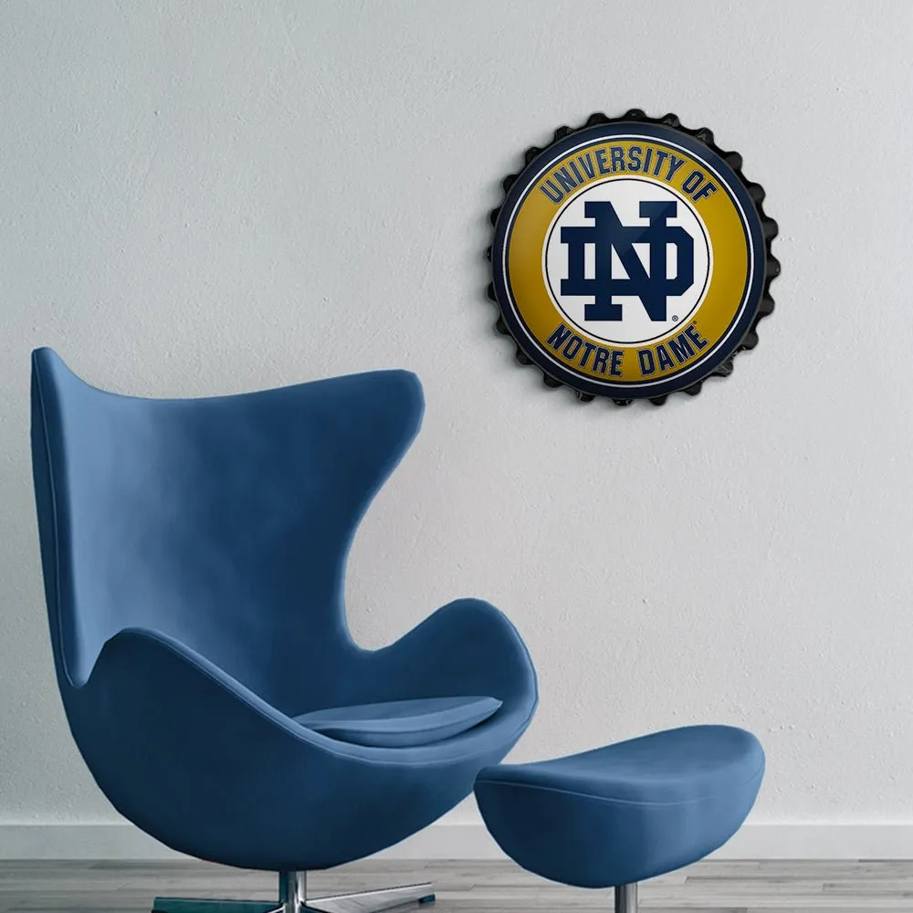Notre Dame Fighting Irish: Bottle Cap Wall Sign
