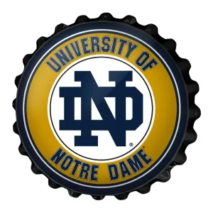 Notre Dame Fighting Irish: Bottle Cap Wall Sign