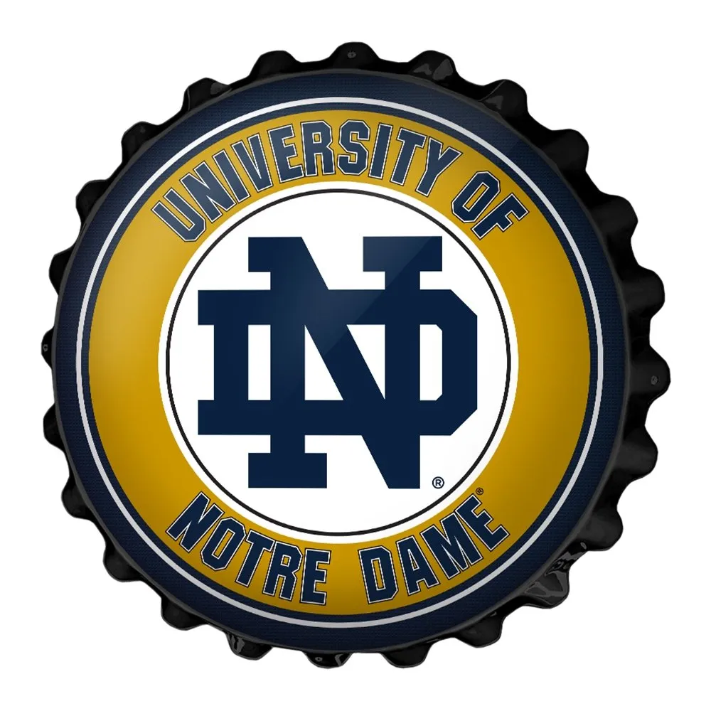 Notre Dame Fighting Irish: Bottle Cap Wall Sign