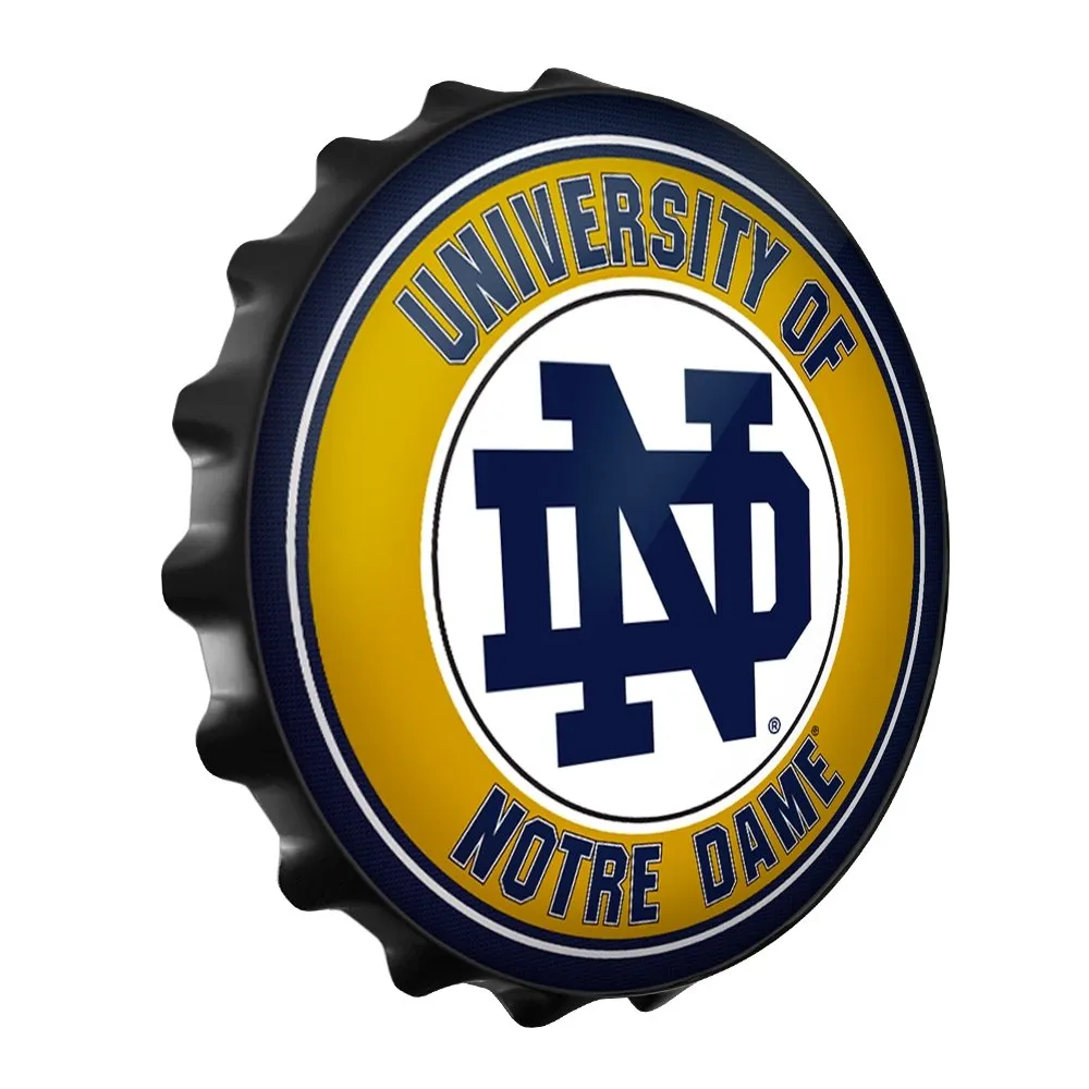 Notre Dame Fighting Irish: Bottle Cap Wall Sign