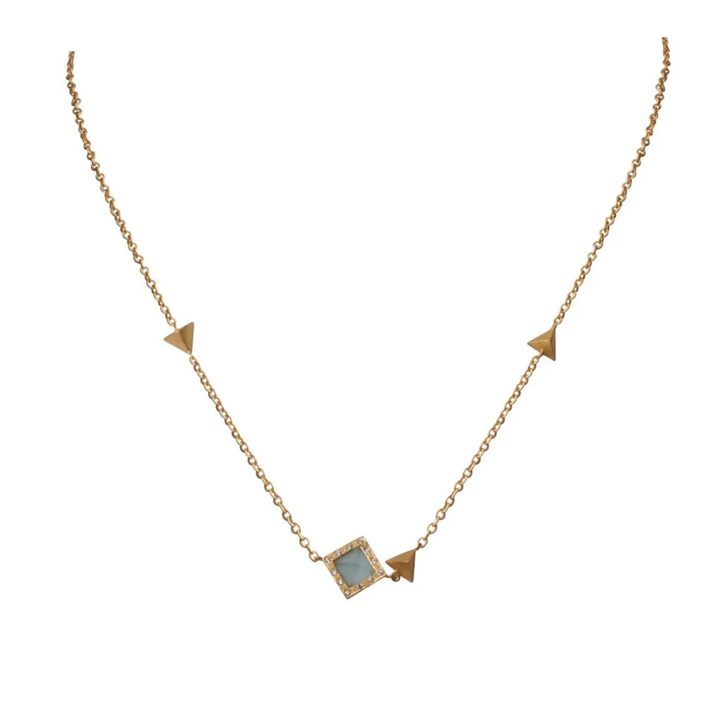 Nubia Pyramid Charms Necklace