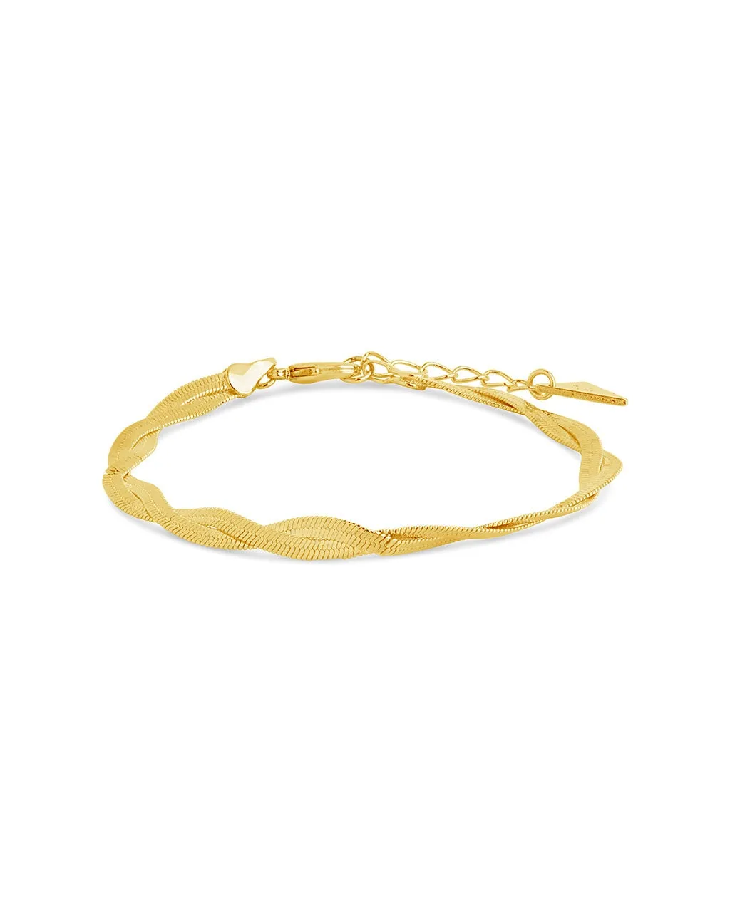 Oakley Braided Herringbone Chain Bracelet
