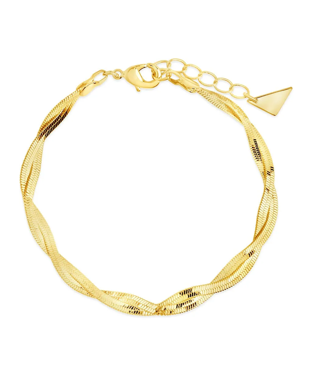 Oakley Braided Herringbone Chain Bracelet