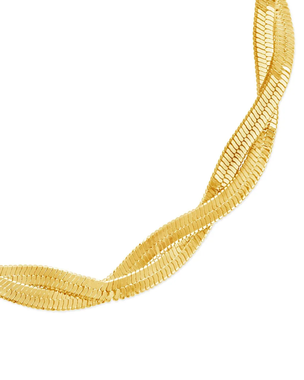 Oakley Braided Herringbone Chain Bracelet