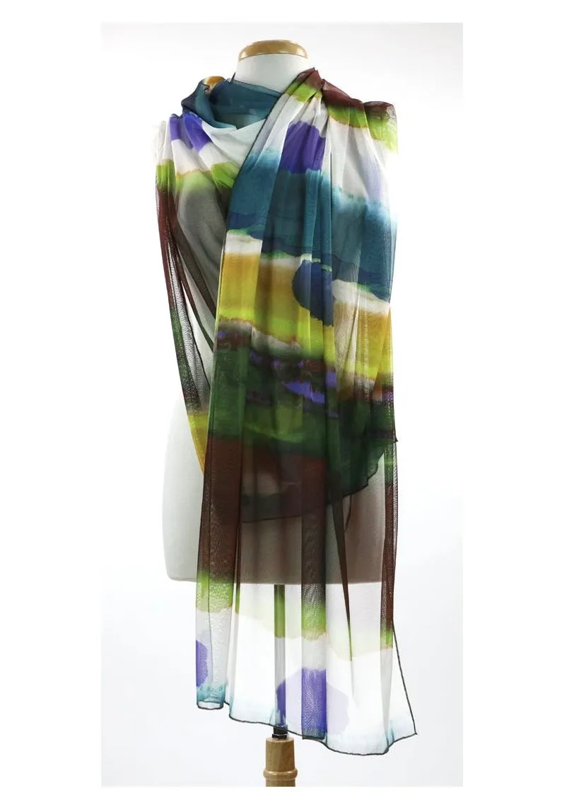 Odette Long & Wide Sheer Shawl