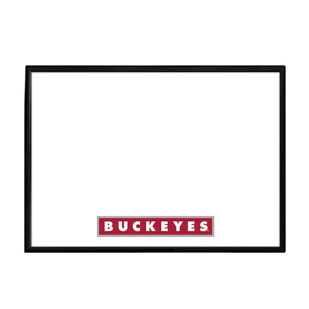 Ohio State Buckeyes: Framed Dry Erase Board