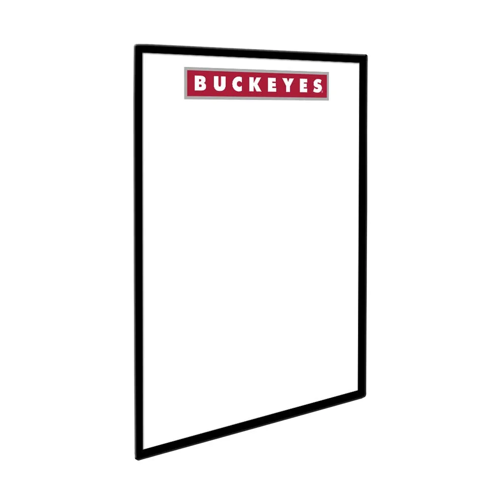 Ohio State Buckeyes: Framed Dry Erase Board