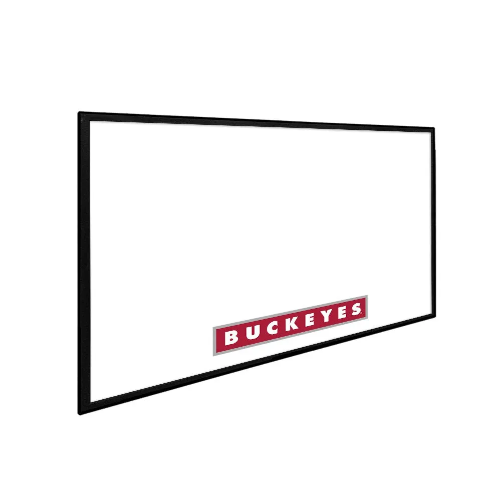 Ohio State Buckeyes: Framed Dry Erase Board