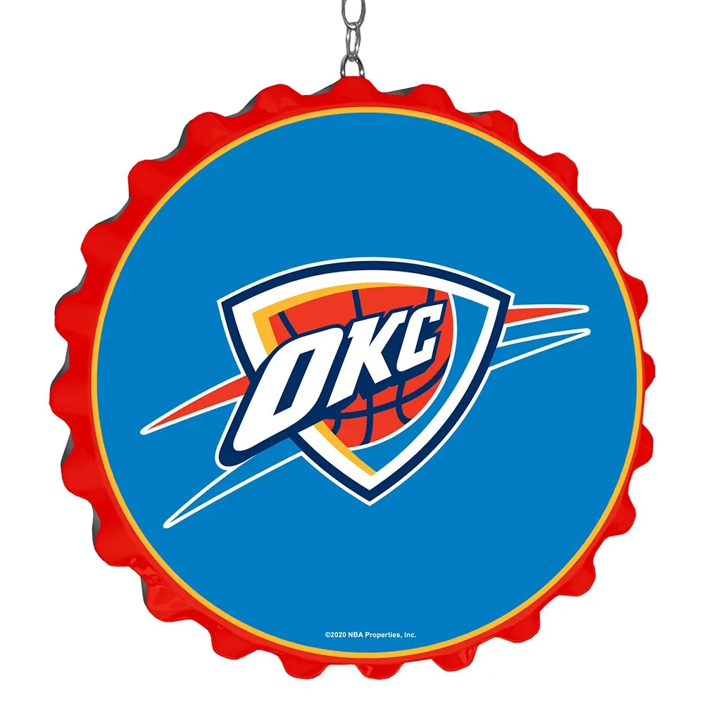 Oklahoma City Thunder: Bottle Cap Dangler