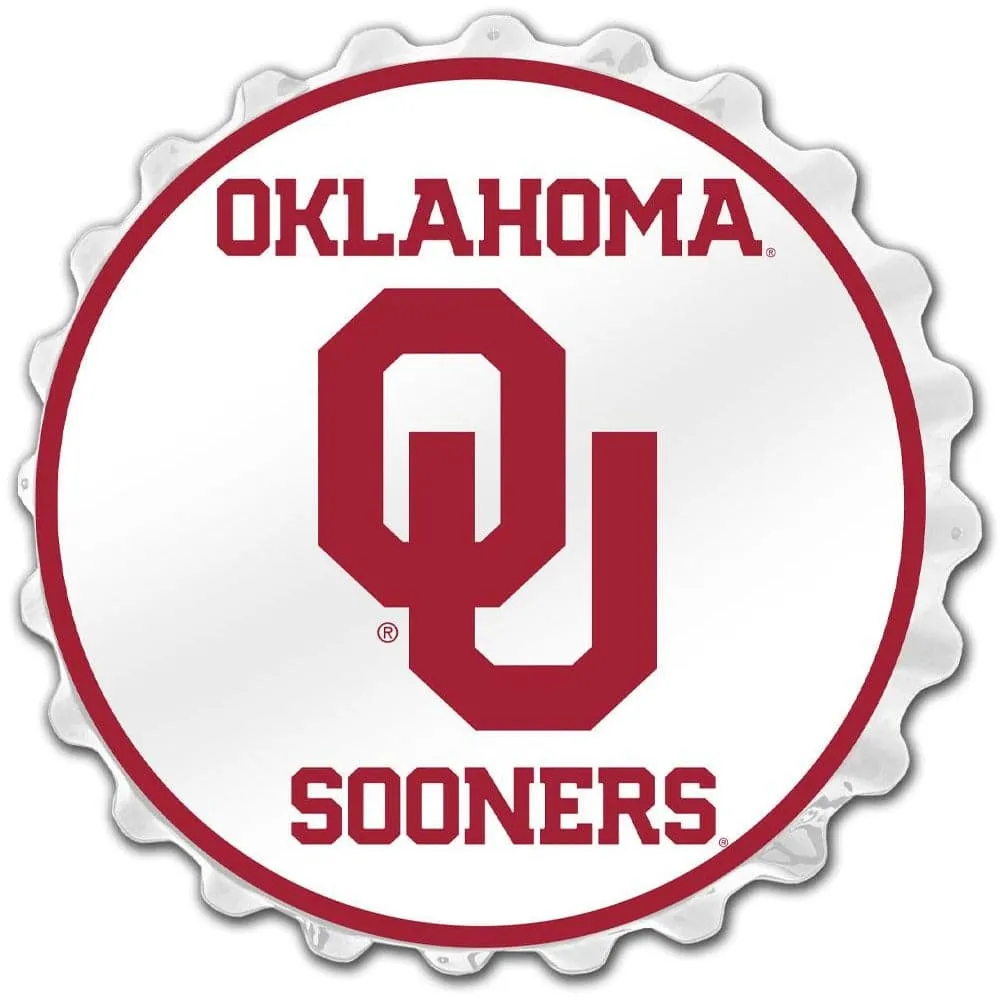 Oklahoma Sooners: Bottle Cap Wall Sign