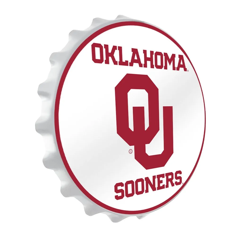 Oklahoma Sooners: Bottle Cap Wall Sign