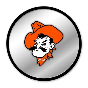 Oklahoma State Cowboys: Mascot - Modern Disc Mirrored Wall Sign