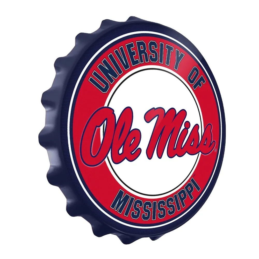 Ole Miss Rebels: Bottle Cap Wall Sign