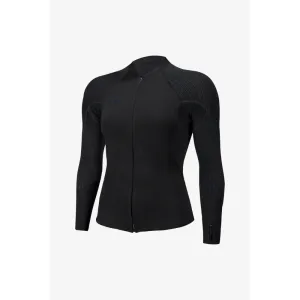 O'NEILL WMS HYPERFREAK 1.5MM JACKET FRONT ZIP BLACK