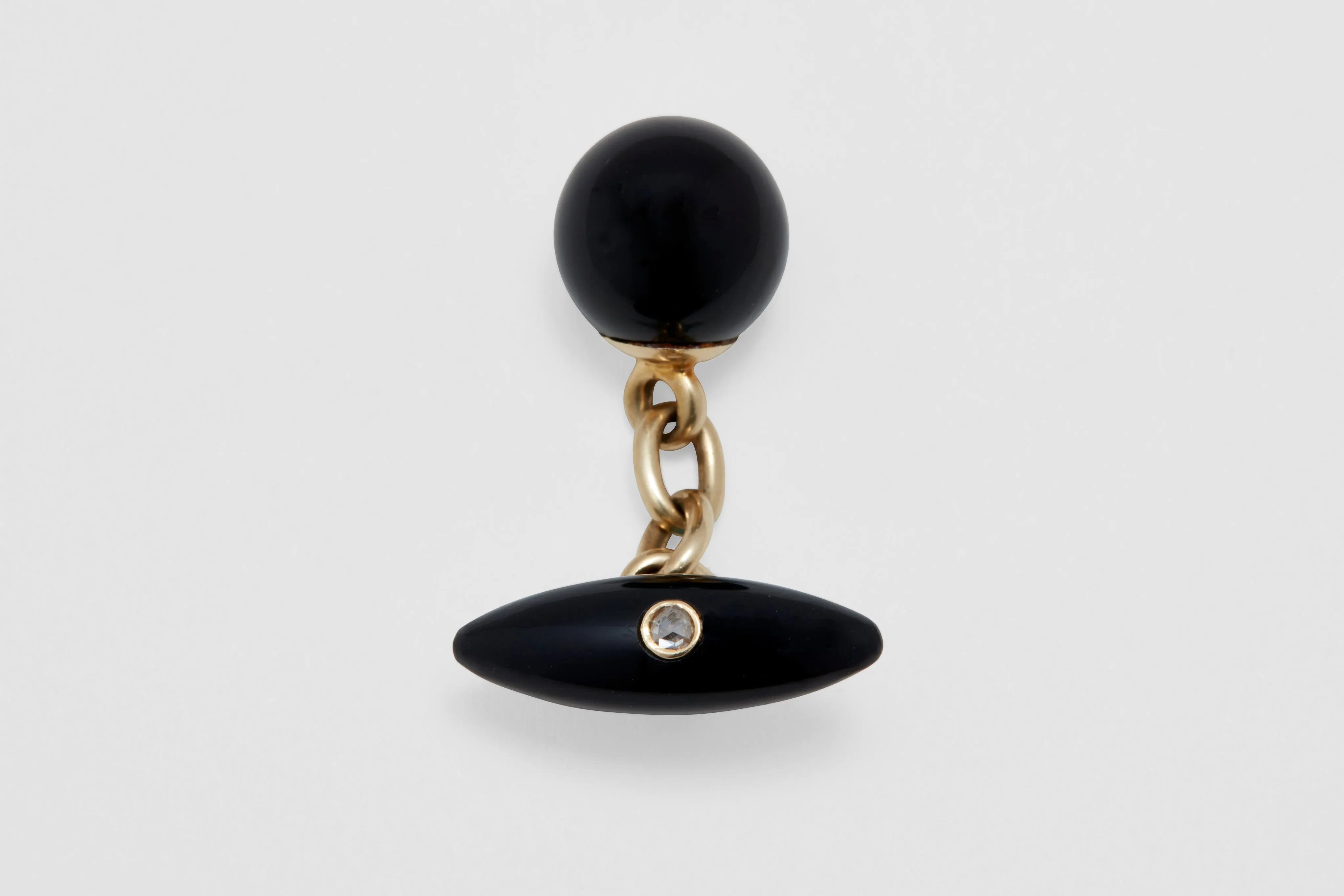 Onyx & Diamond Cufflinks