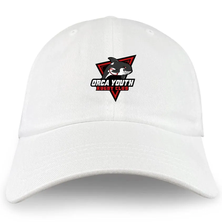 Orca Youth Adult Low-Profile Cotton Twill Dad Cap